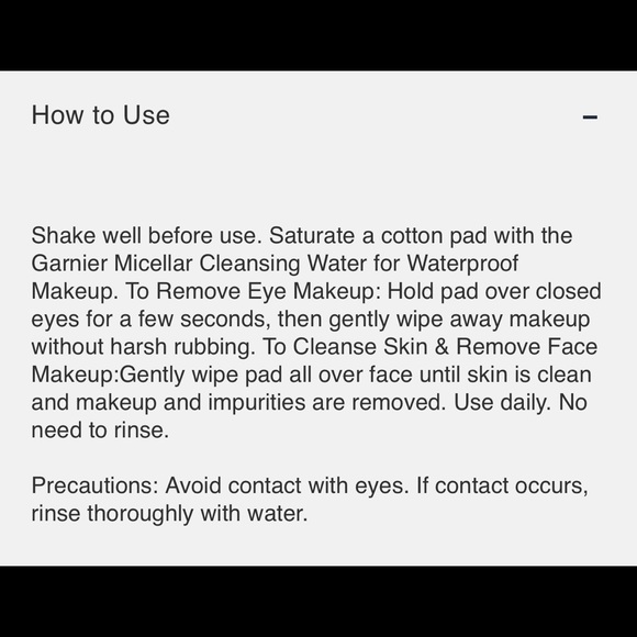 ๐ 4/$25 ๐ง๐ปโโ๏ธ Garnier SkinActive Micellar Water - Picture 4 of 6